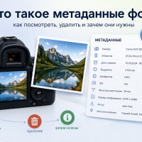Что такое метаданные фото: как посмотреть, удалить и зачем они нужны