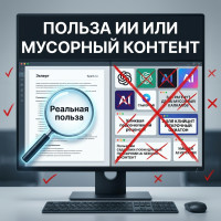 Почему контент про нейросети в учёбе быстро превращается в мусорную витрину сервисов