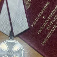Сотрудник Росгвардии Омска награжден медалью «За спасение погибавших»