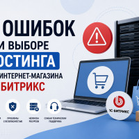 7 ошибок при выборе хостинга для интернет-магазина на Битрикс
