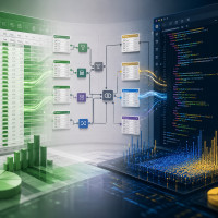 Где заканчивается Excel: один процесс обработки данных в формулах, Power Query и Python