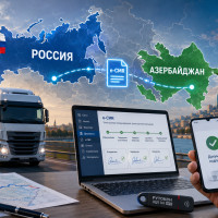 Тензор протестировал трансграничный обмен e-CMR с Азербайджаном