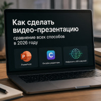 Как сделать видео-презентацию: сравнение всех способов в 2026 году
