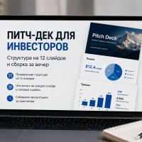 Питч-дек для инвесторов: структура на 12 слайдов и сборка за вечер
