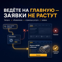 Почему объявления ведут на главную, а заявки не растут ❓