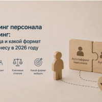 Аустаффинг персонала и аутсорсинг: в чём разница и какой формат выбрать бизнесу в 2026 году