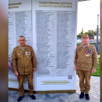 В Мамадыше на Аллее Славы увековечили имя ветерана вневедомственной охраны Росгвардии