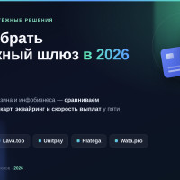 Как выбрать платежный шлюз для интернет-магазина и инфобизнеса в 2026 году: Сравнение Nerezpay, Lava.top, Unitpay, Platega и Wata.pro
