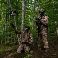 Подразделения Росгвардии уничтожили технику и замаскированную позицию ВСУ в Запорожской области