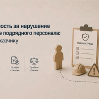 Ответственность за нарушение охраны труда подрядного персонала: что грозит заказчику в 2026 году