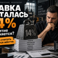 ЦБ сохранил ставку 14%. Бизнес ещё приносит прибыль &mdash; или уже только зарплату собственнику?