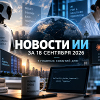 Новости ИИ за 18 сентября 2026: 7 главных событий дня