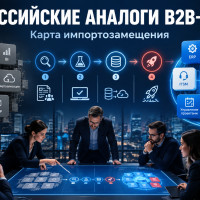 Российские аналоги зарубежного B2B-ПО: большая карта импортозамещения