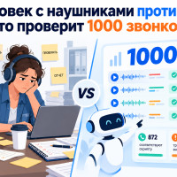 Слушать звонки вручную или подключить речевую аналитику: считаем, что выгоднее