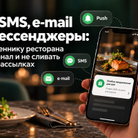 Push, SMS, e-mail или мессенджеры: как собственнику ресторана выбрать канал и не сливать маржу на рассылках