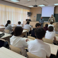 В Самаре росгвардейцы провели патриотические встречи со школьниками и студентами