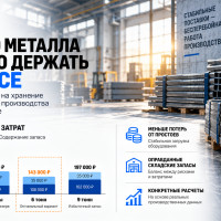 Сколько стоит остановка производства из-за металла и когда выгоднее держать запас
