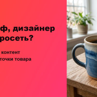 Фотограф, дизайнер или нейросеть: сколько стоит контент для одной карточки товара
