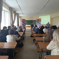 В Самарской области росгвардейцы провели профориентационную встречу со студентами