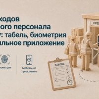 Учёт выходов подрядного персонала на смену: табель, биометрия или мобильное приложение