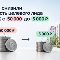 Как мы снизили стоимость целевого лида с 50 000 до 5 000 ₽ и почему дело было не в рекламе