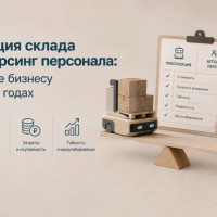 Роботизация склада или аутсорсинг персонала: что выгоднее бизнесу в 2026&ndash;2027 годах