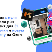 Как мы с нуля сделали рич-контент для 31 карточки и новую витрину на Ozon производителю мебели для ванной Kuharen&Co