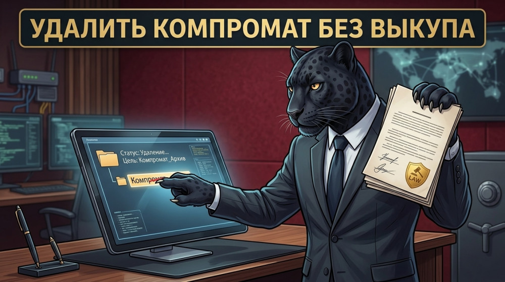 Pantera digital: Удалить статью с компроматного сайта: легальный план без выкупа