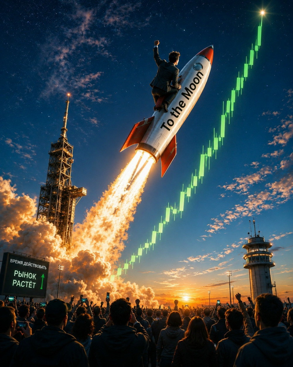 Блог ленивого инвестора: 🚀 &ldquo;Ракета улетит без нас!&rdquo;