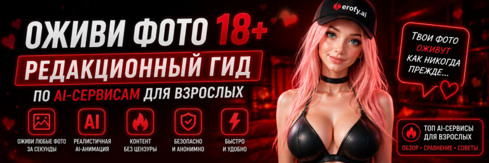 Erofy | Нейросети 18+: Оживи фото 18+: редакционный гид по AI-сервисам для взрослых