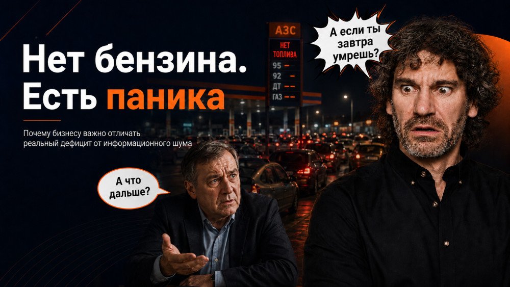 Честно про бизнес: В 90-е мы искали бензин ночью. Сейчас бизнесу не хватает спокойствия