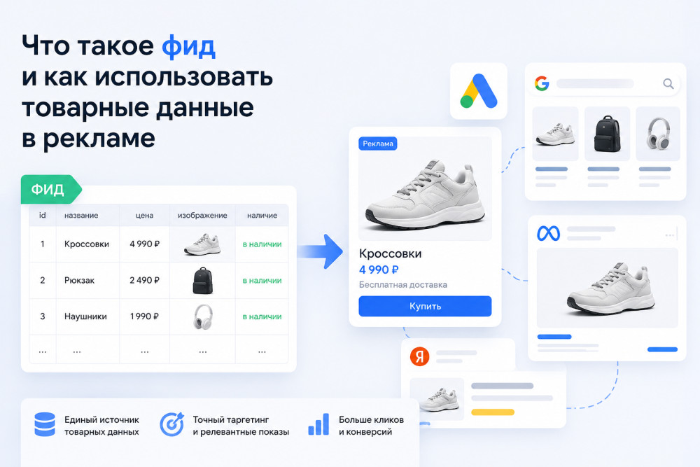 Market Provider: Что такое фид и как использовать товарные данные в рекламе