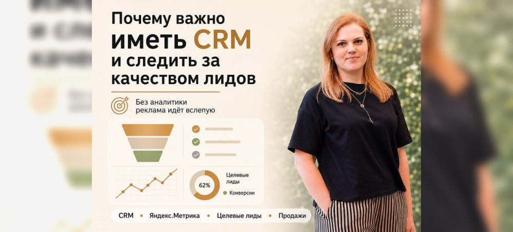 Сурикова Алина: Мини CRM система в самой Яндекс.Метрике🔥