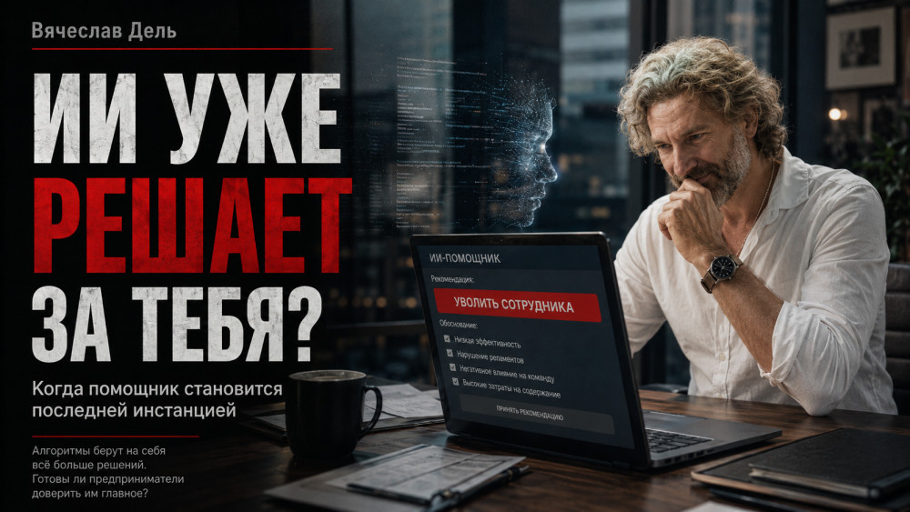 Честно про бизнес: Не сотвори себе ИИ: почему собственнику опасно принимать решения по совету нейросети