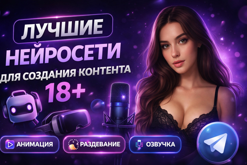Razdet AI: ТОП-20+ нейросетей для создания контента 18+ в 2026: полный гайд