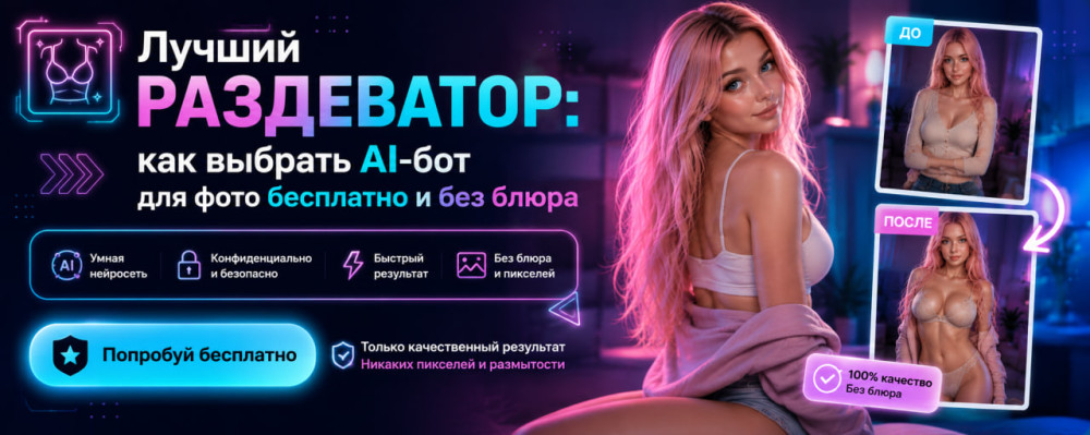 Erofy | Нейросети 18+: Лучший раздеватор: как выбрать AI-бот для фото бесплатно и без блюра