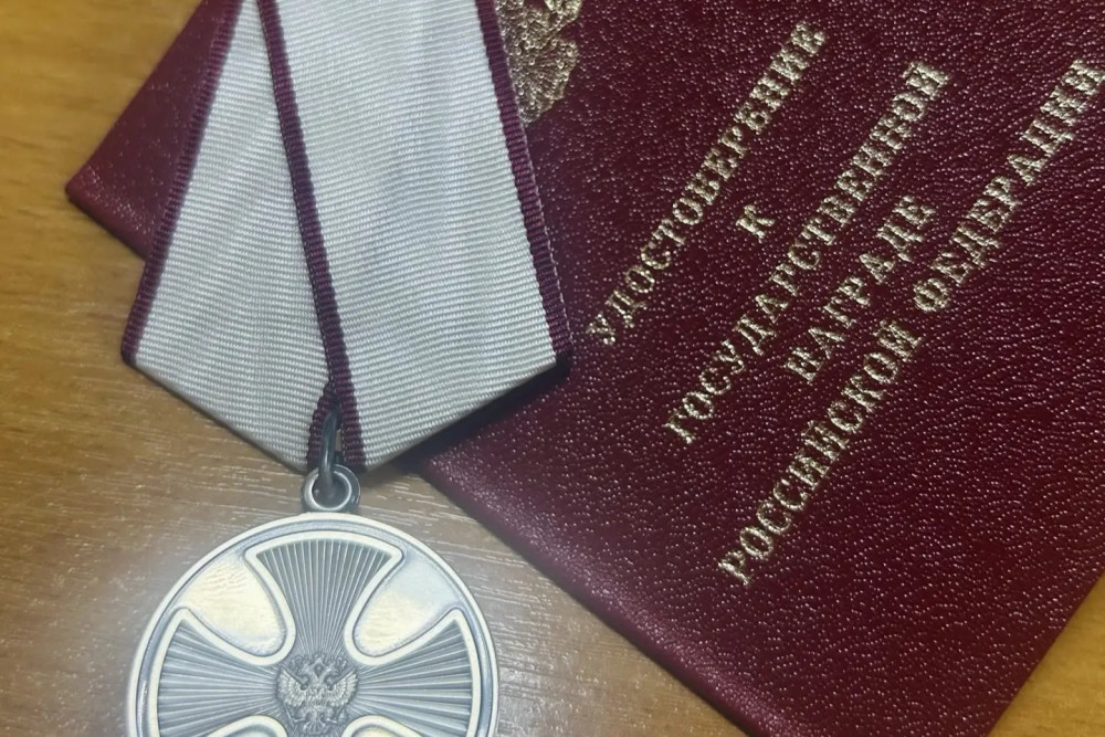 Иванов Александр: Сотрудник Росгвардии Омска награжден медалью &laquo;За спасение погибавших&raquo;