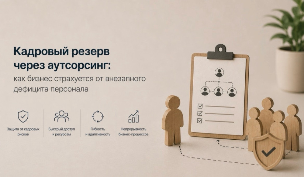Mega-Personal. Пишет Роман Игнатьев: Кадровый резерв через аутсорсинг: как бизнес страхуется от внезапного дефицита персонала