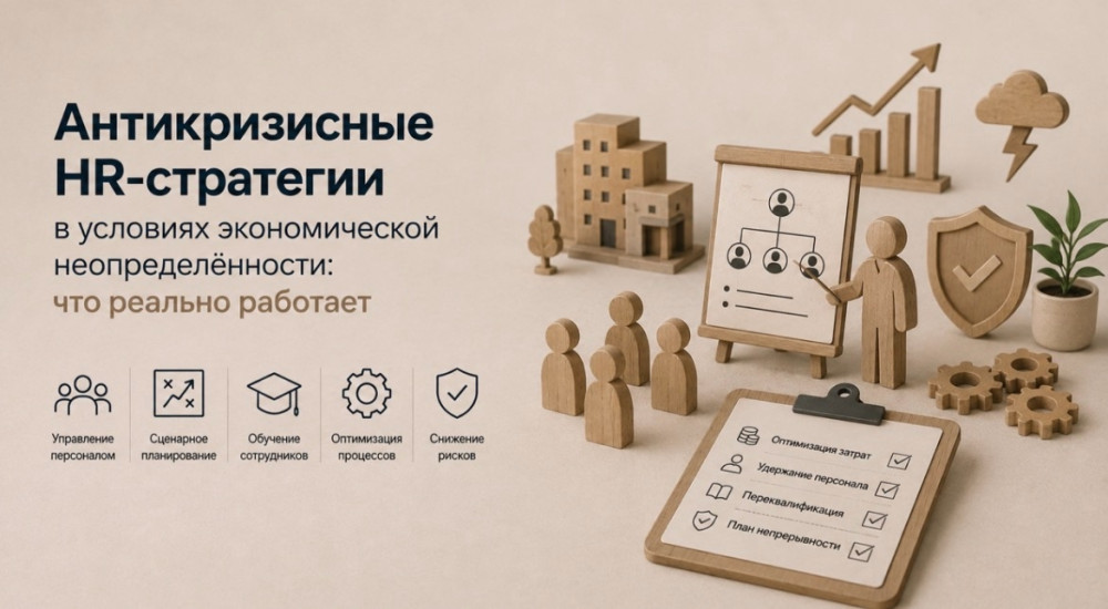 Mega-Personal. Пишет Роман Игнатьев: Антикризисные HR-стратегии в условиях экономической неопределённости: что реально работает