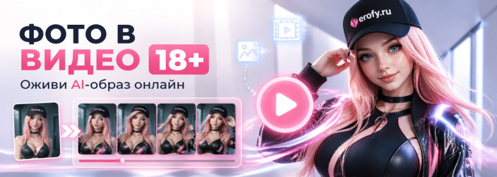 Erofy | Нейросети 18+: Фото оживить по видео 18+: как превратить изображение во взрослый AI-ролик