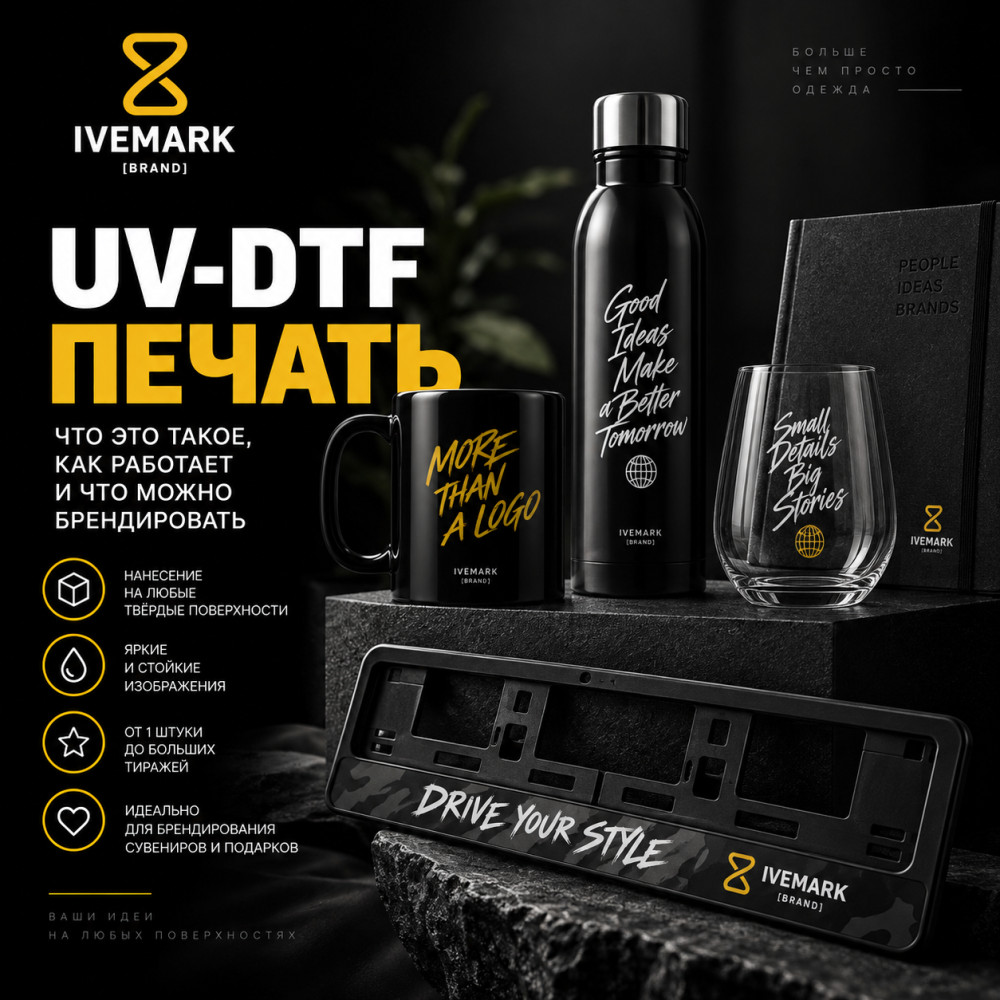 Вершинин Виталий: UV-DTF: как нанести изображение на термос, бокал или даже автомобильную рамку