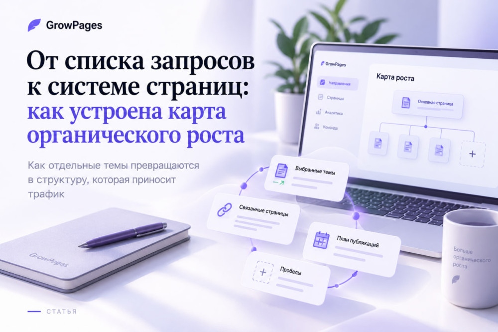Палагина Виктория: От списка запросов к системе страниц: как устроена карта органического роста