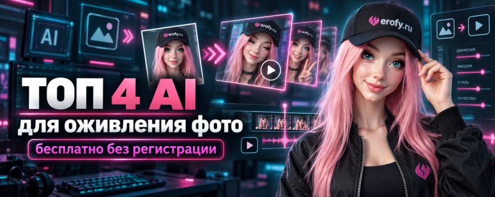 Erofy | Нейросети 18+: Оживление фото 18+ без цензуры: нейросеть фото в видео и раздевание по фото в Telegram