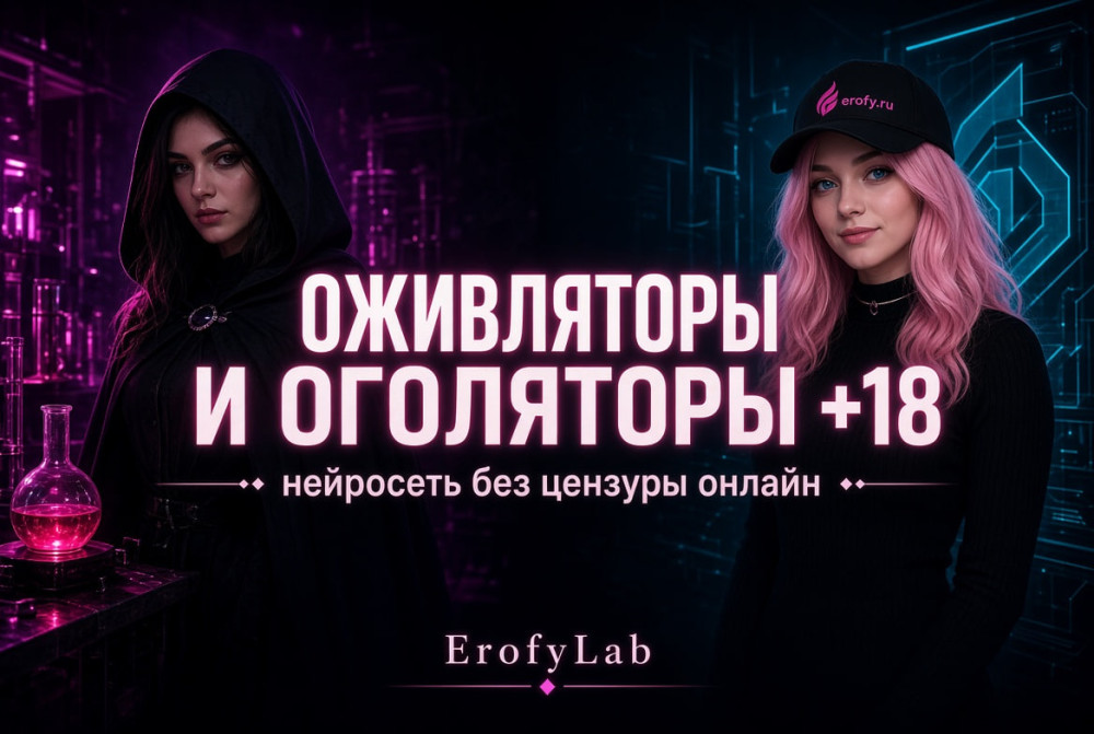 Erofy | Нейросети 18+: Лучшие оживляторы и оголяторы по фото +18 &mdash; нейросеть без цензуры онлайн