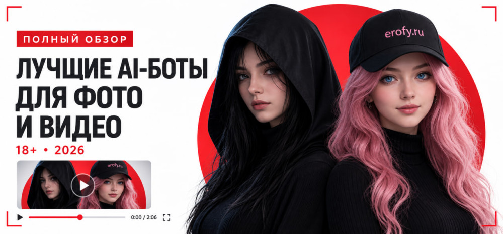 Erofy | Нейросети 18+: Лучшие AI-боты для создания 18+ видео и оголения фото в 2026 году: полный обзор