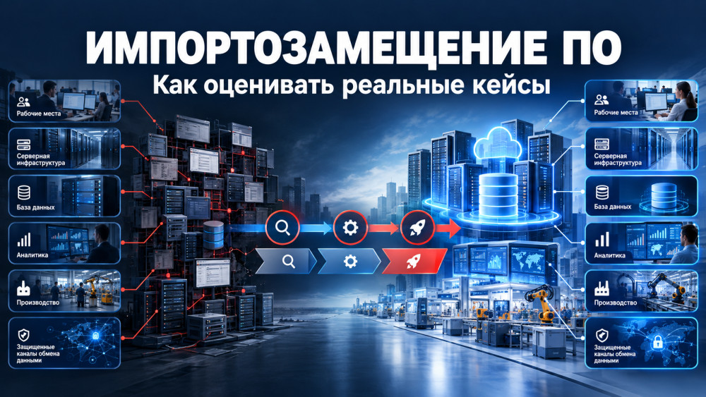 АНО Цифровые платформы: Импортозамещение ПО без презентаций: как оценивать реальные кейсы внедрения