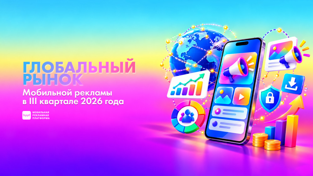 BYYD: Глобальный рынок мобильной рекламы в III квартале 2026 года