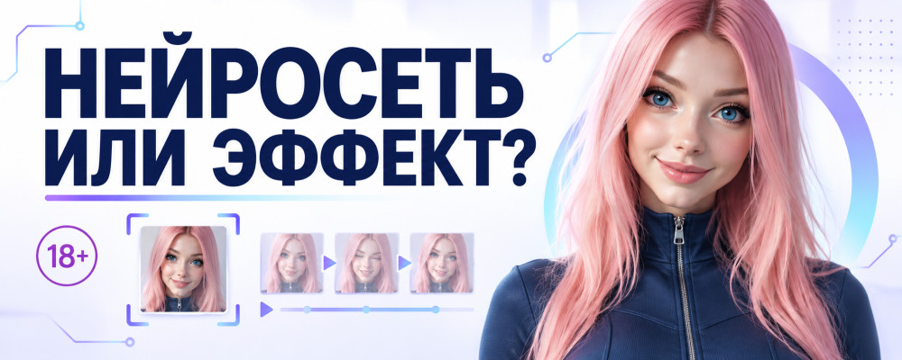 Erofy | Нейросети 18+: Нейросети 18+: живой портрет или видеоэффект &mdash; что выбрать для своих фото