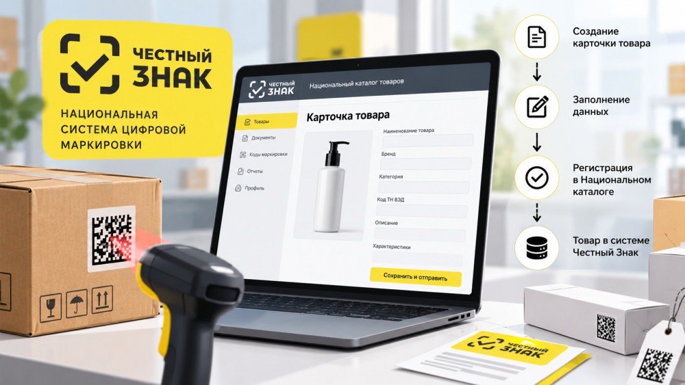 Market Provider: Карточка товара в Честном Знаке: как создать, заполнить и зарегистрировать в Национальном каталоге