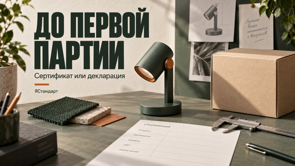 Ярослав Пыжьянов: Сертификация продукции: сертификат или декларация на товар для первой партии
